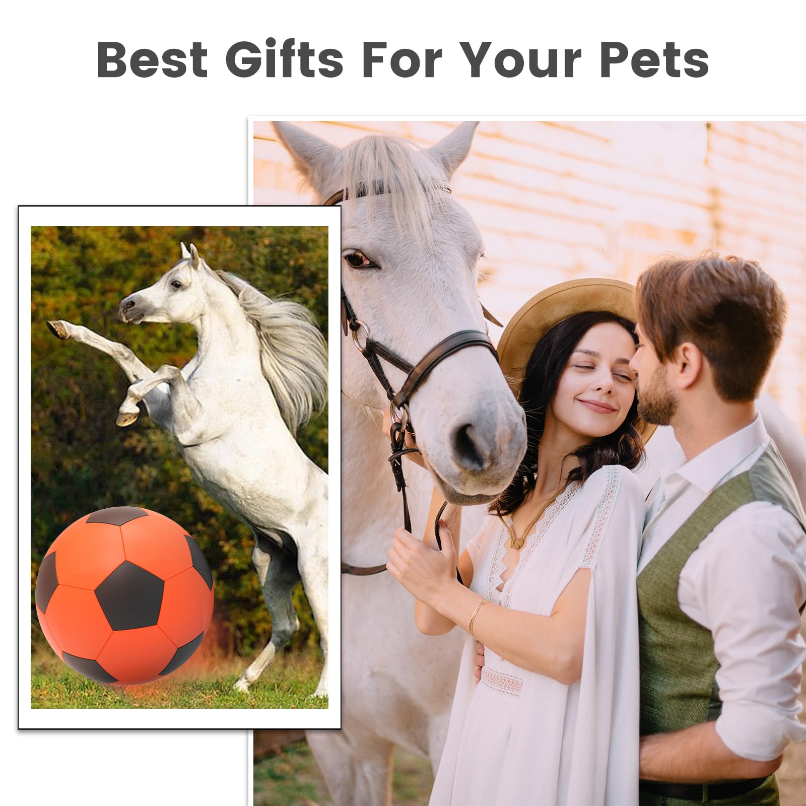 Diman Herding Ball made of durable polyurethane for long-lasting use.