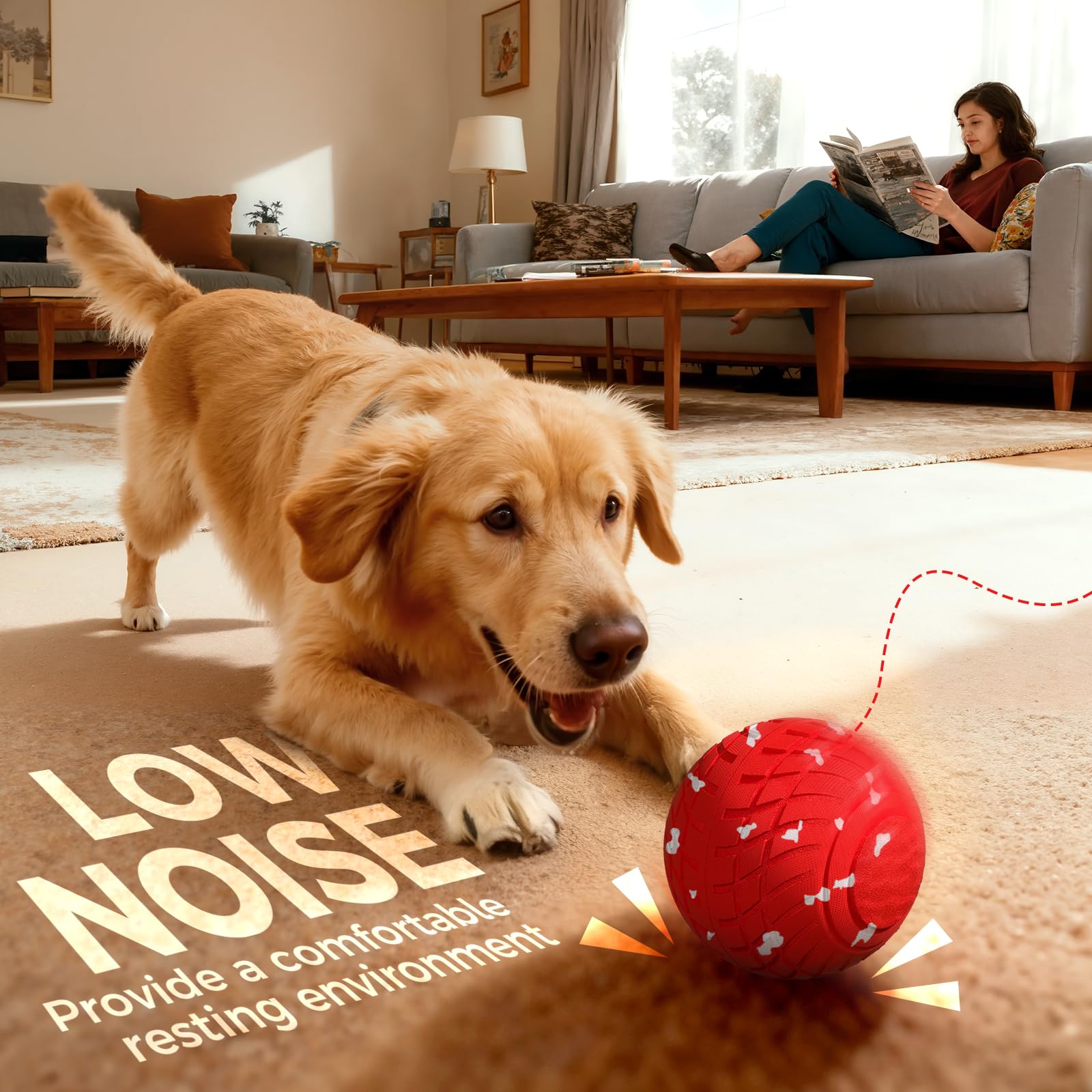Diman ball suitable for indoor and outdoor use in all weather