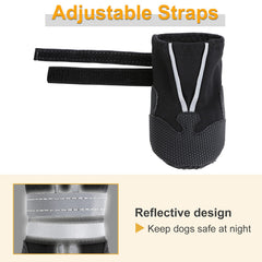 Dimicoo reflective straps enhance visibility for safe night-time strolls.