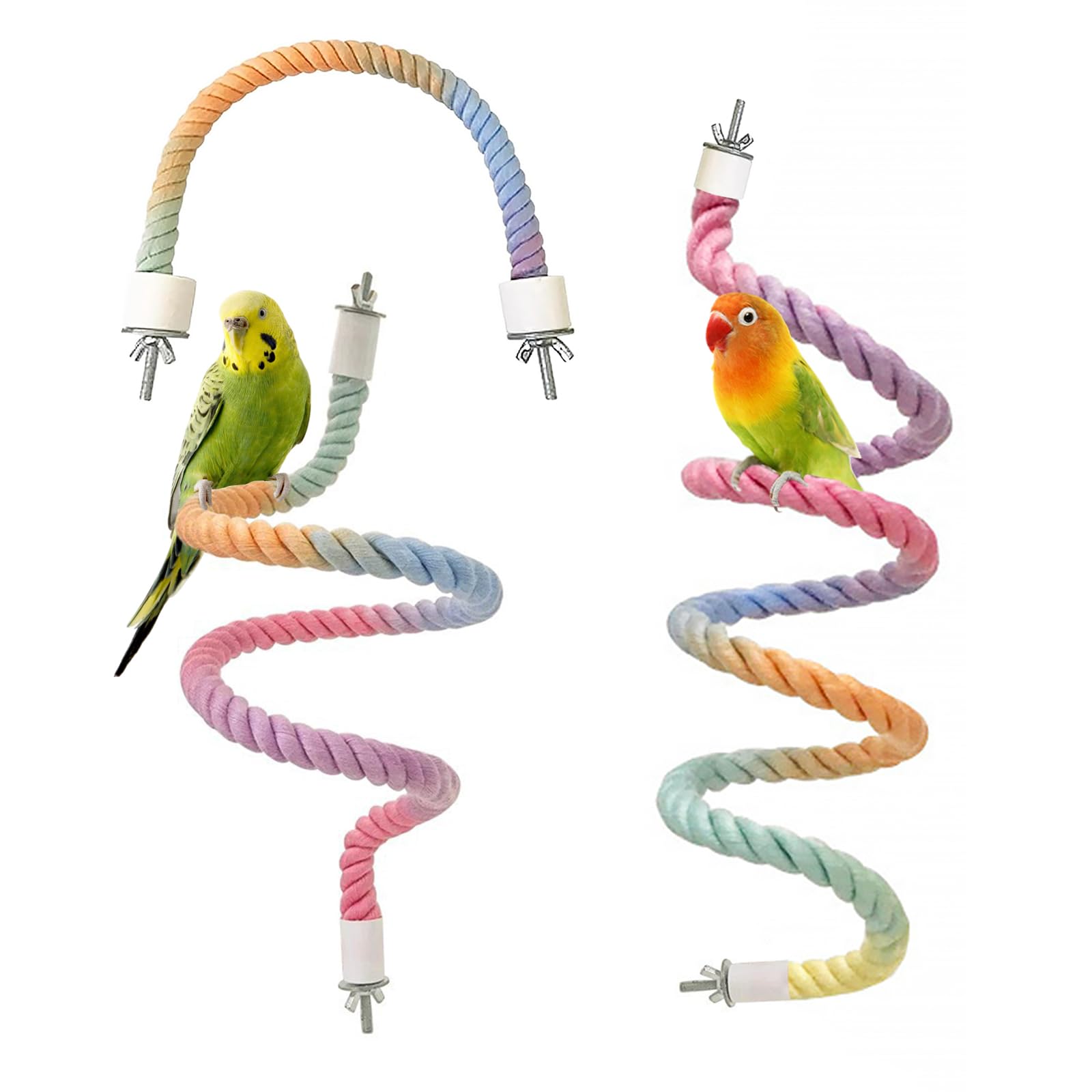 DINTSTYLE gradient perches in three sizes offer varied climbing options for enrichment.