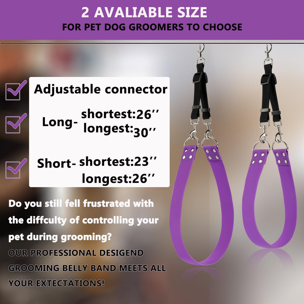 DISCPETSEC belly strap adjustable connector fits a range of dogs