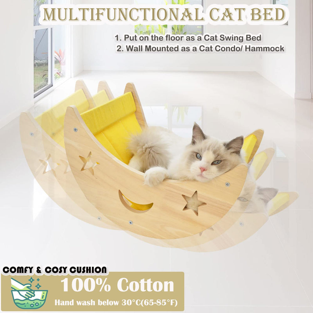 DITOSH Moon Bed wall-mounted space-saving design frees floor space