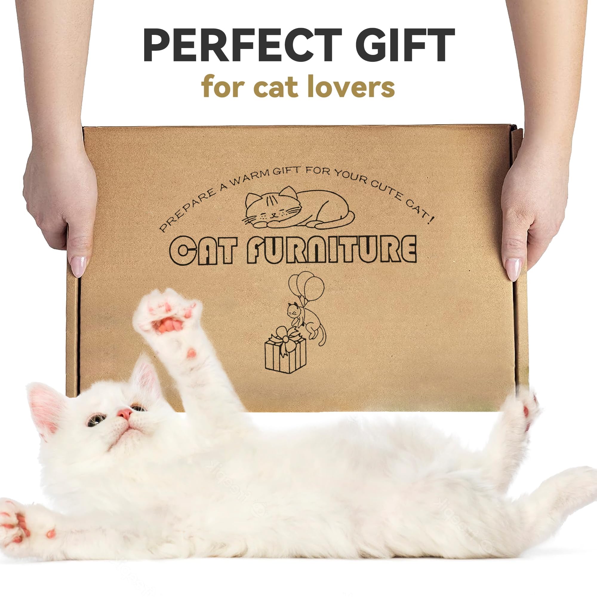 DITOSH stylish wall furniture design complements decor while entertaining cats