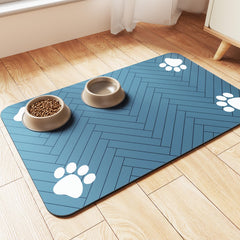 DK177 absorbent mat captures spills for cleaner meals