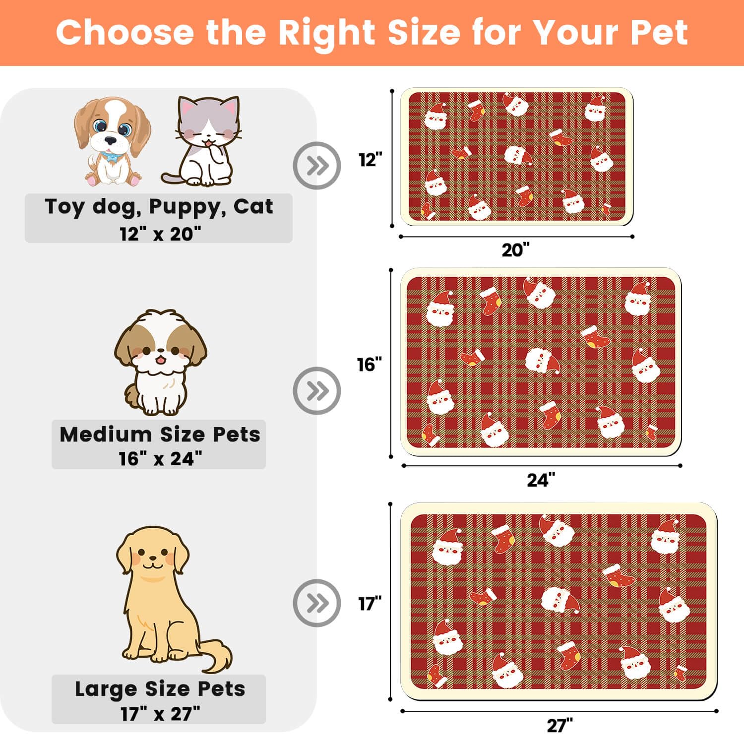 DK177 pet feeding mat waterproof-backing prevents leaks and protects floors.