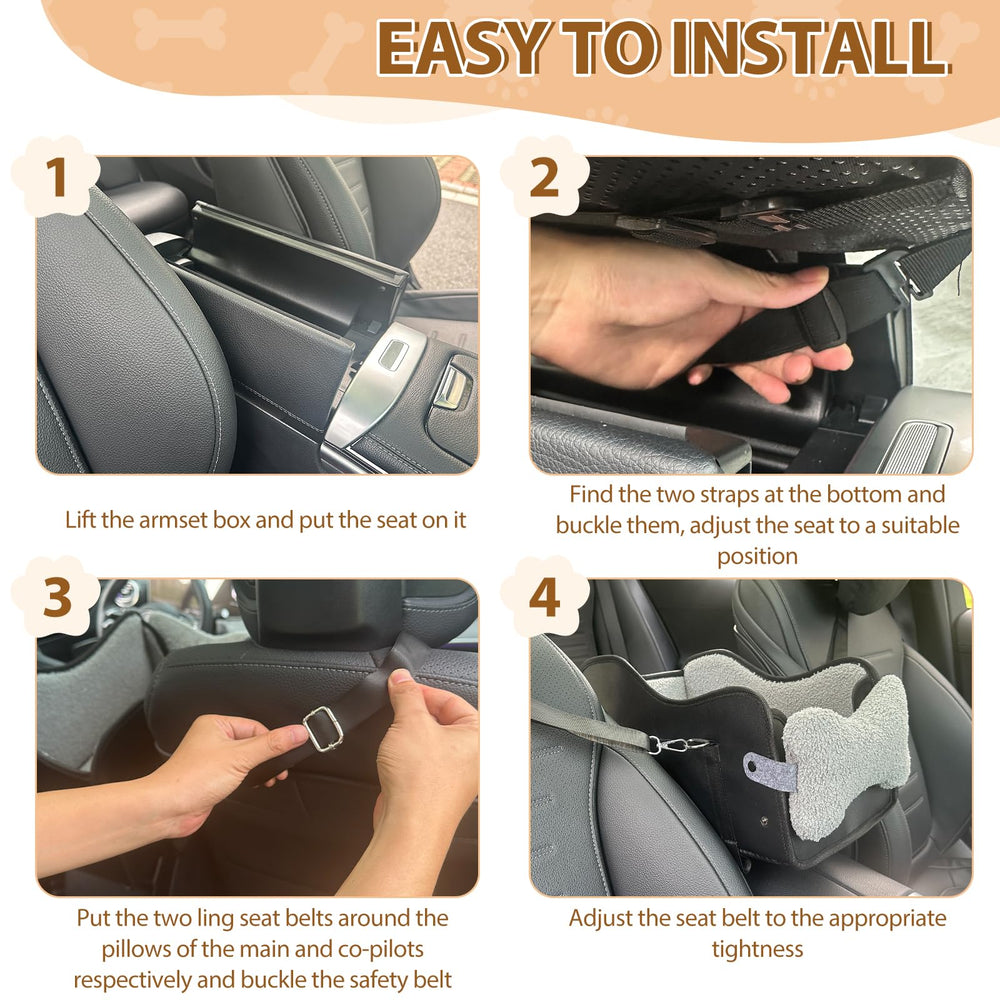 DMDMBSR built-in safety belt adds security