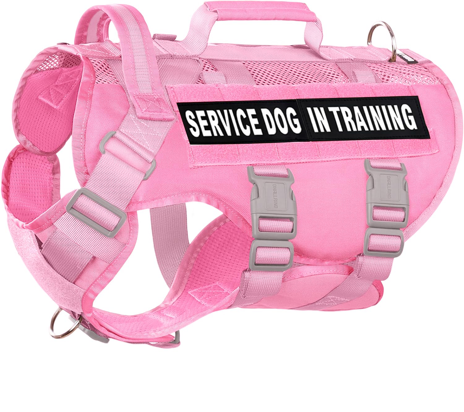 Dnallrino tactical harness with air mesh for breathable all-season comfort during walks