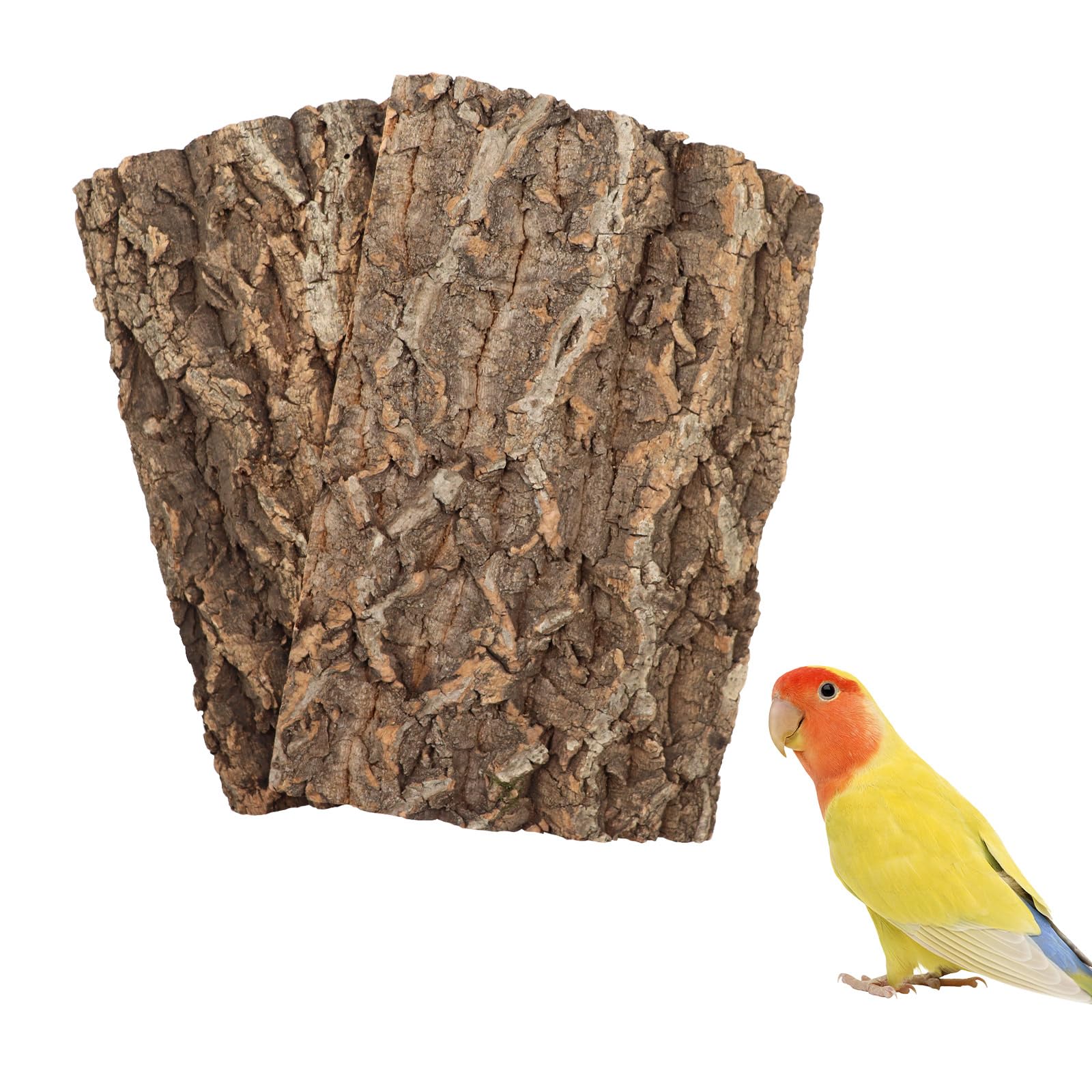 Dnoifne 2-pack cork perch boards ready to install as natural chew perch