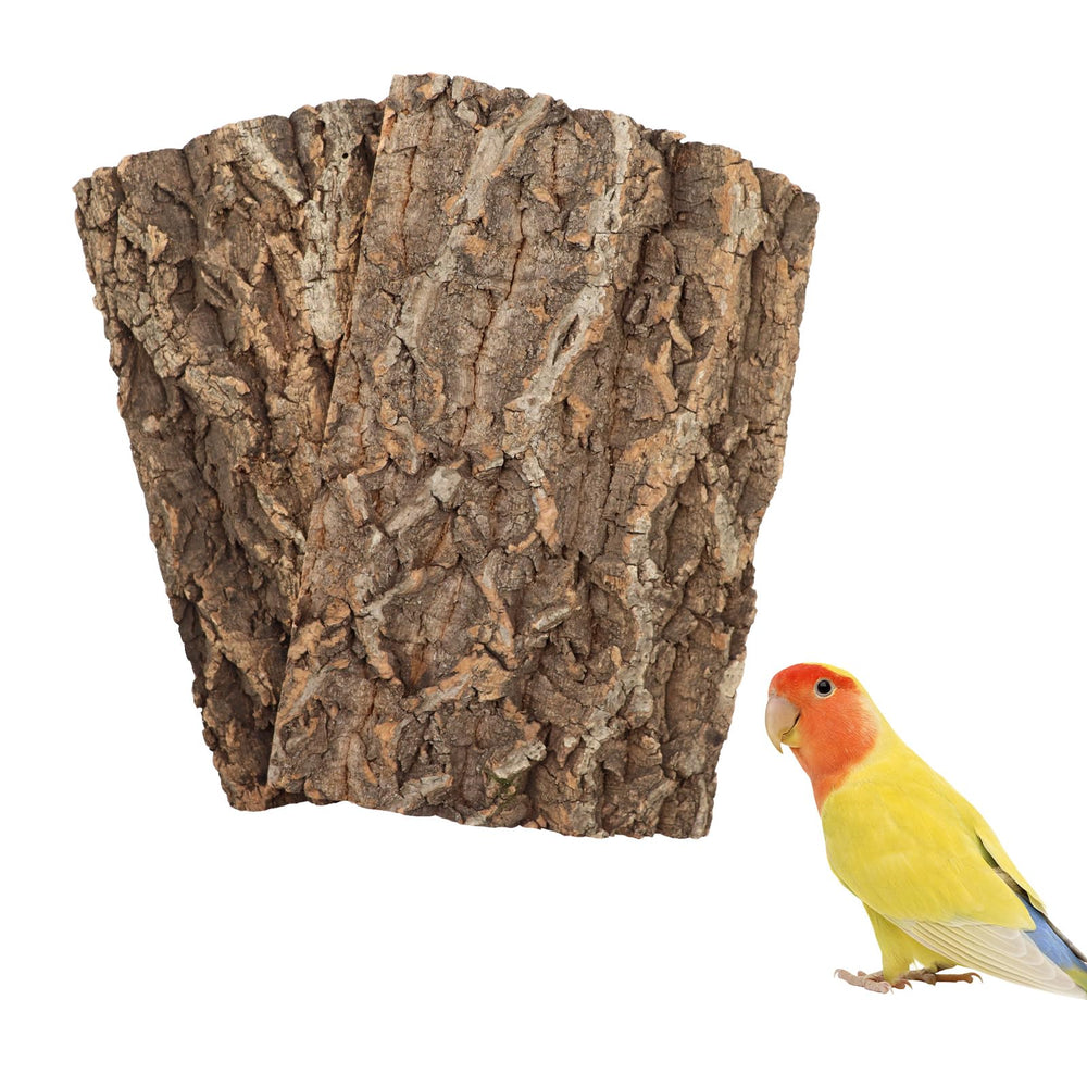 Dnoifne 2-pack cork perch boards ready to install as natural chew perch