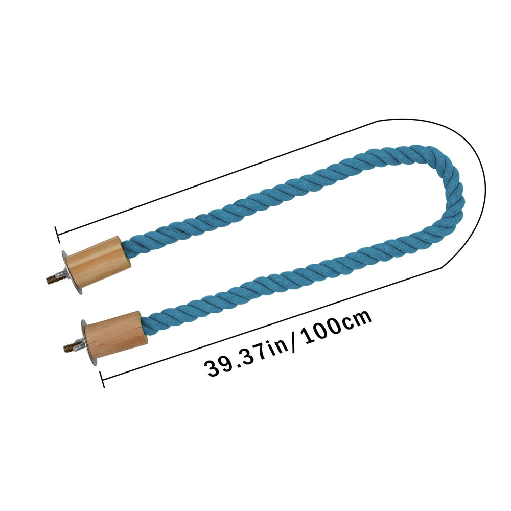 Dnoifne two-pack bird rope perches packaging and product display.