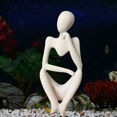 Dnoifne The Thinker home decor left large, a modern accent for shelves and mantels.