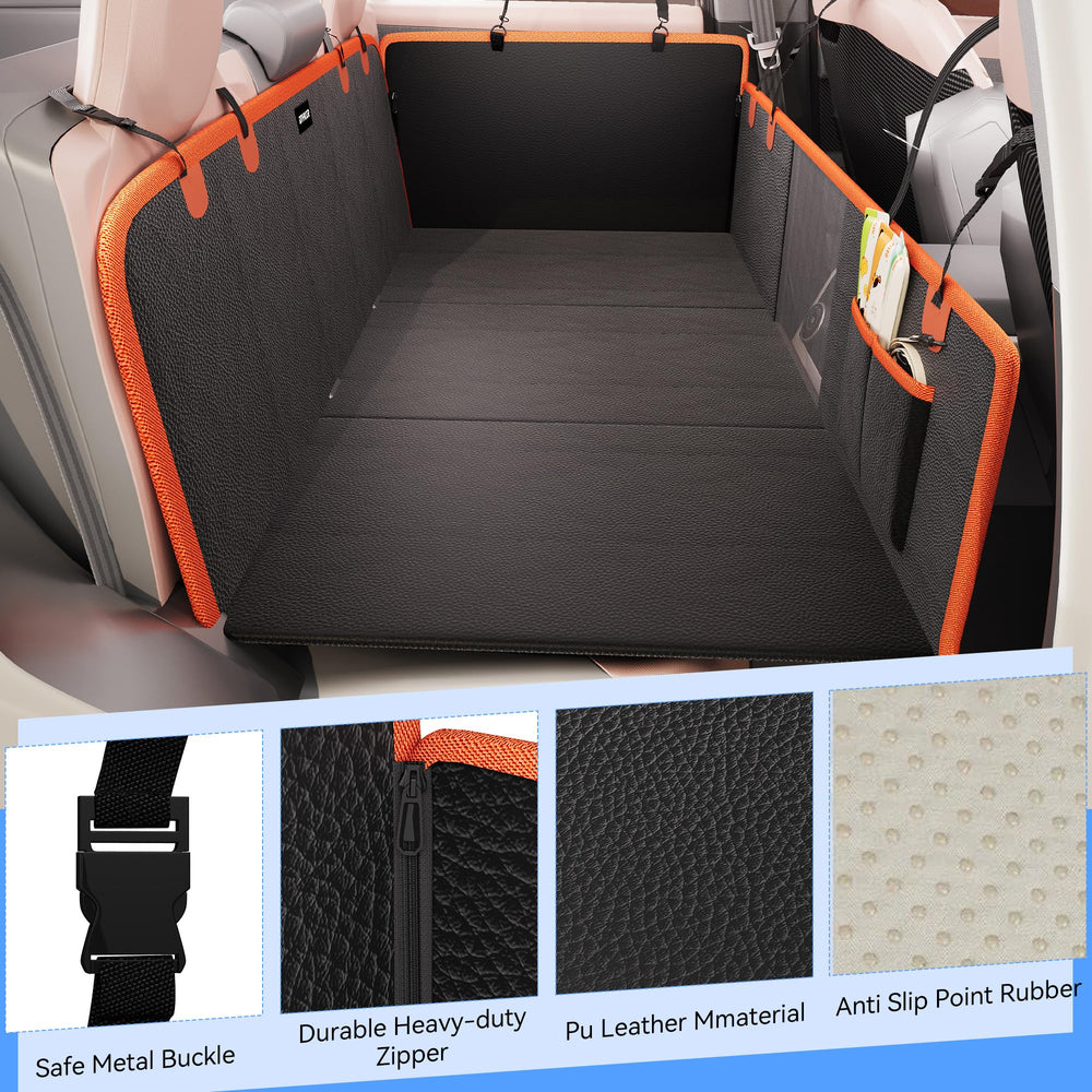 DNYKER waterproof PU leather is scratch resistant and easy to clean.