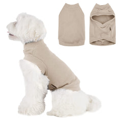 Dociote soft fleece sweatshirt front view delivers cozy warmth for small to medium pets.