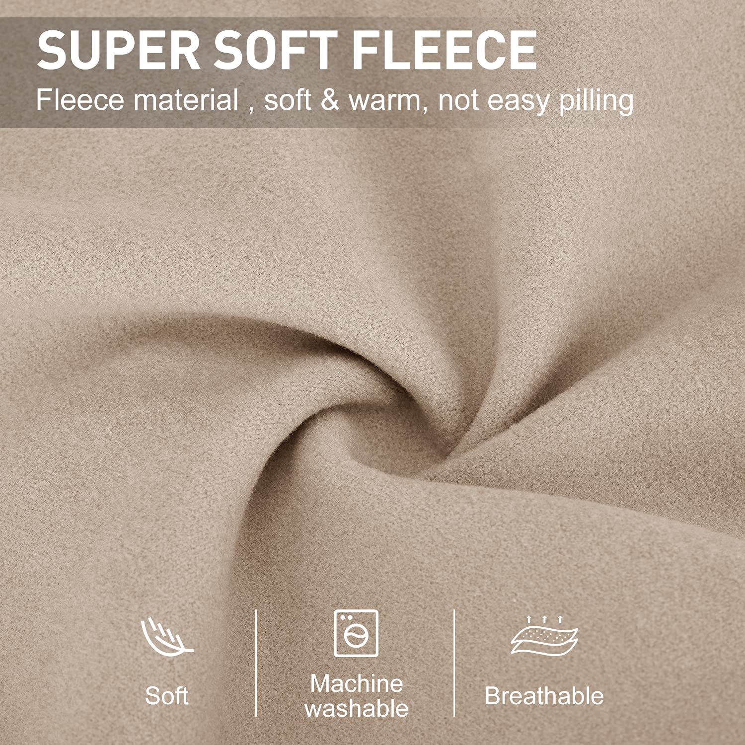 Dociote soft fleece sweatshirt side fit supports freedom of movement during play.