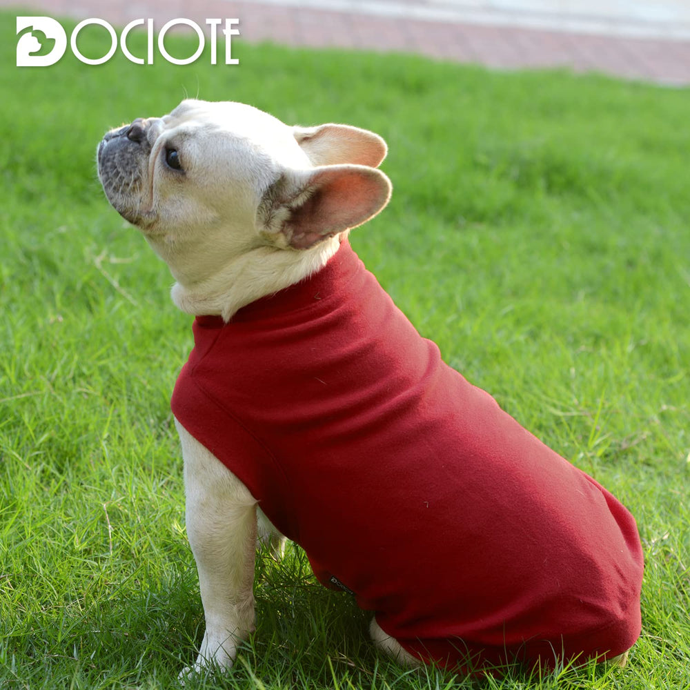 Dociote Soft Fleece Sweatshirt on pet shows cozy comfort.