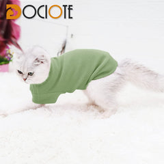 Dociote soft-fleece material detail image emphasizes breathable comfort for small pets