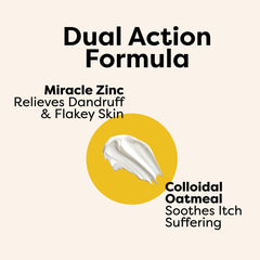 DocItchy Allergy Armor treatment on face folds helps with hard-to-reach areas