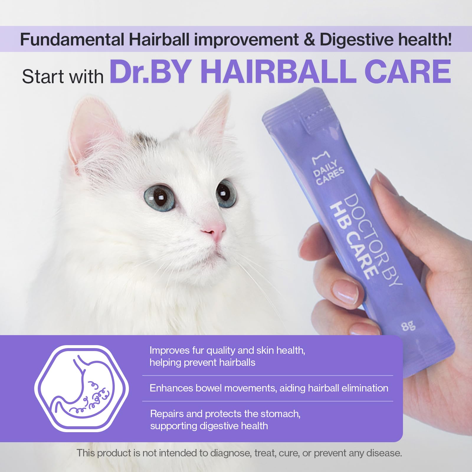 Doctor By HB Care digestive ingredients list highlights licorice, cabbage, and yam for gentle comfort.