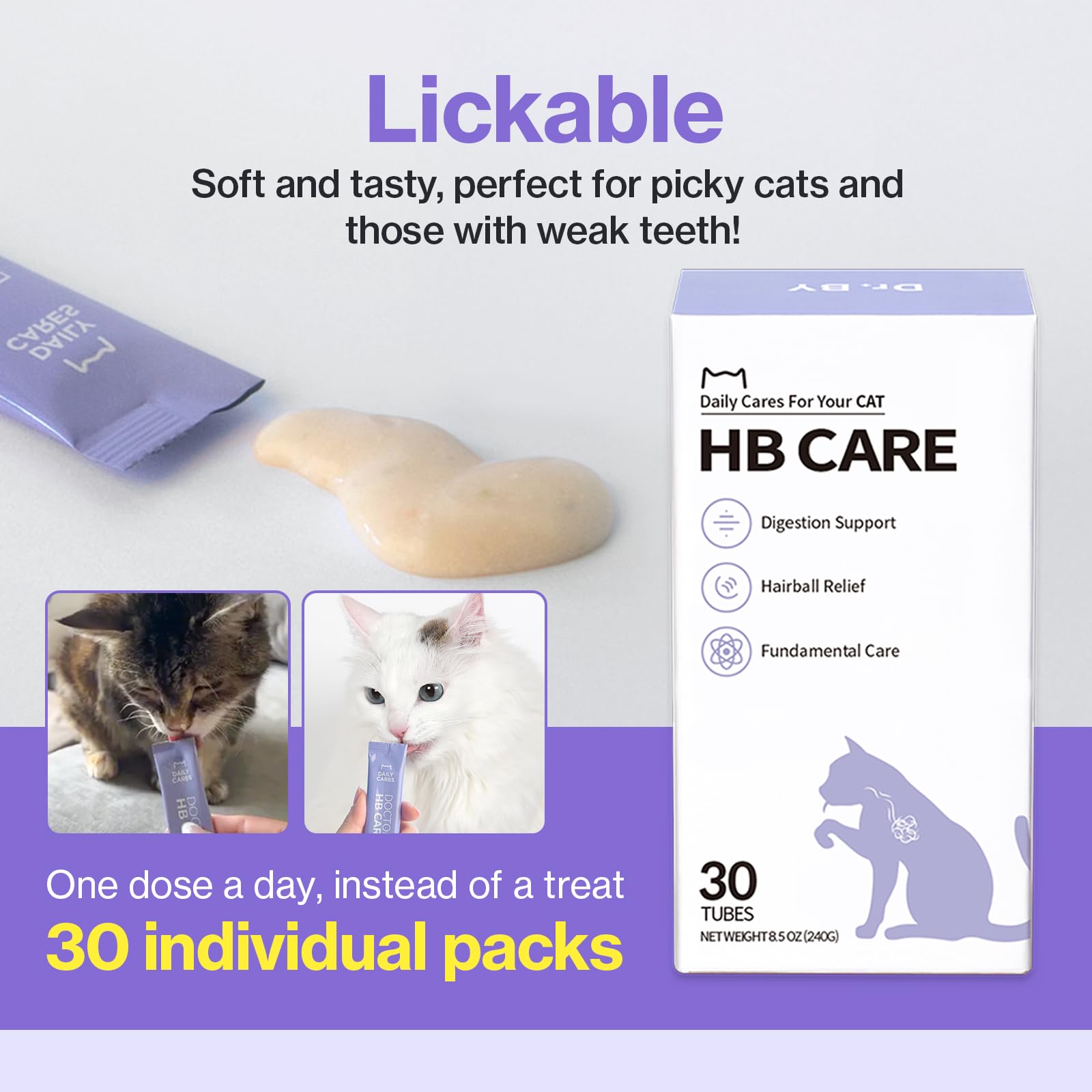 Doctor By HB Care 30-count packaging image communicates convenient daily use.