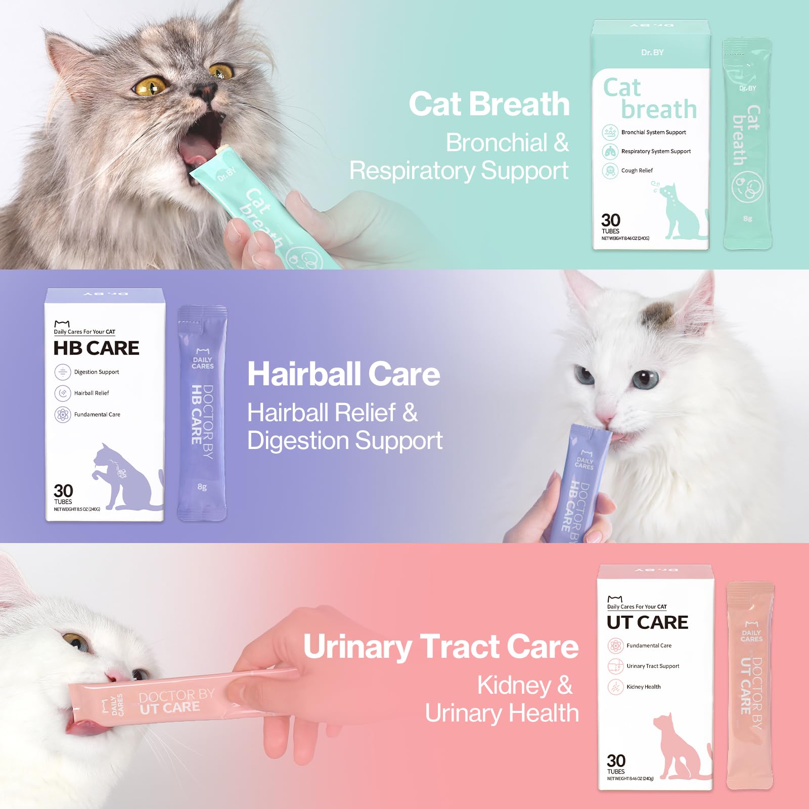 Doctor By pack-and-dosed design supports convenient daily use
