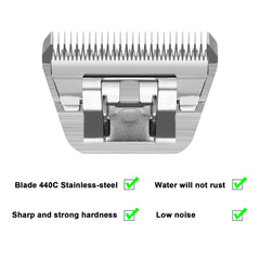 DODAER 10W blade for dog clippers with 1.5mm quick trim.