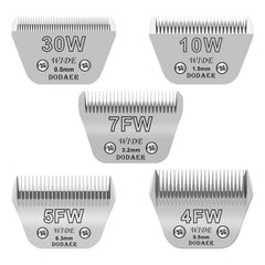 DODAER 30W blade for dog clippers with 0.5mm precision for detailing.