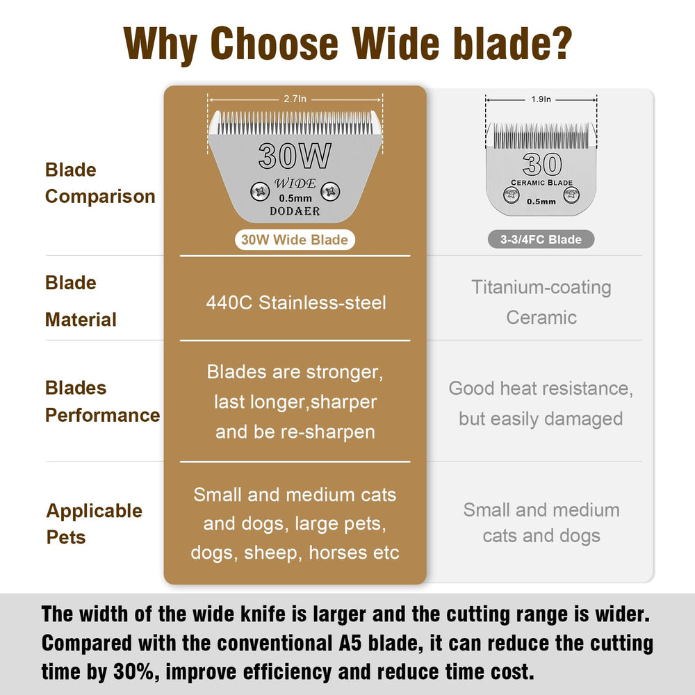 DODAER 440C stainless steel blade close-up highlights rust resistance