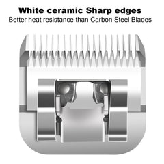 DODAER 440C stainless steel comb blade offers durability and rust resistance.