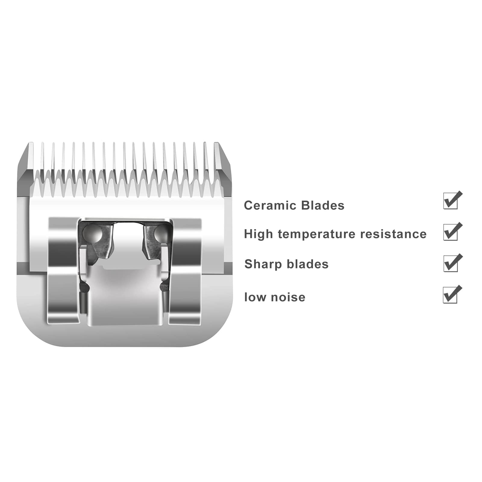 DODAER 4FC blade closeup highlights ceramic titanium-coated blade durability