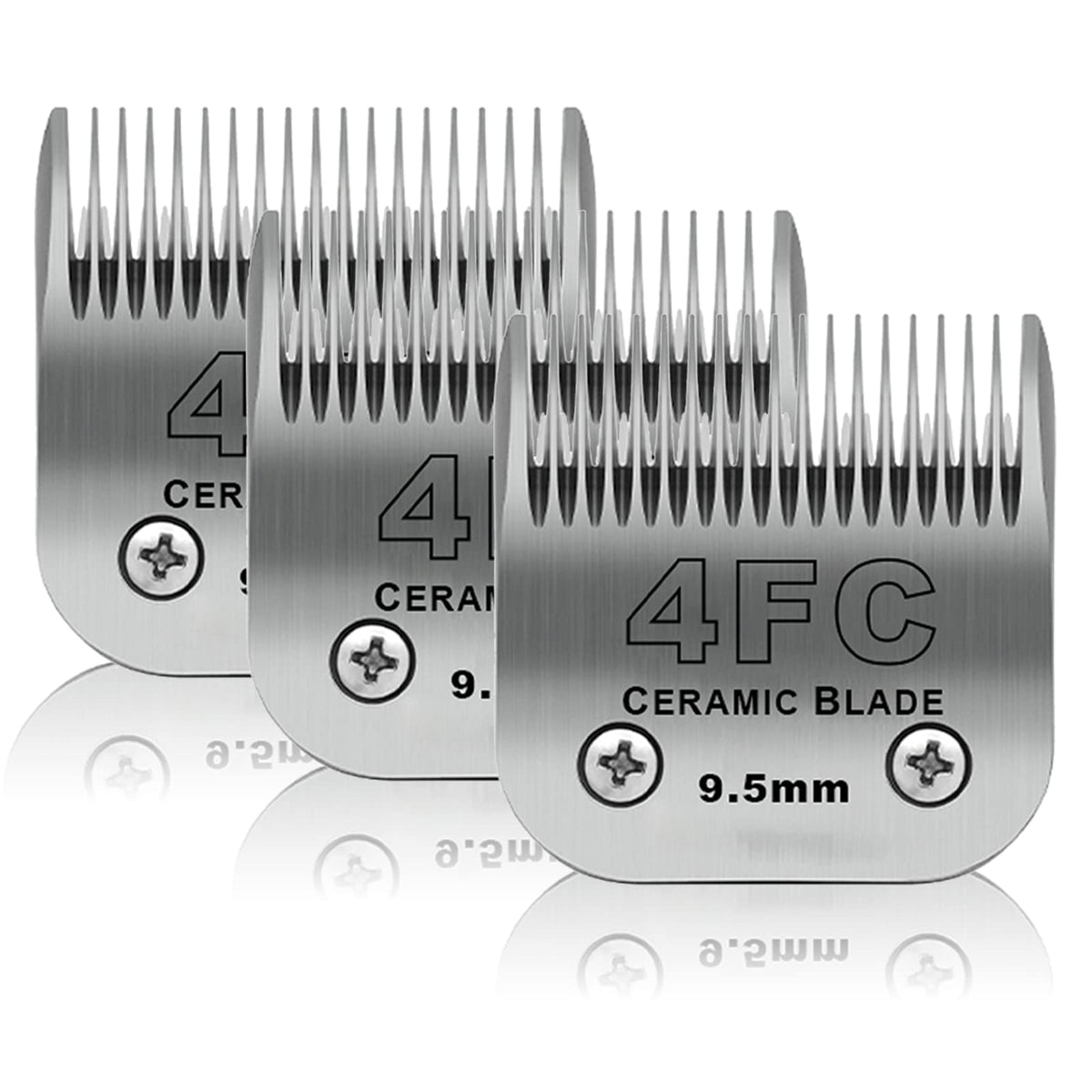 DODAER 4FC blade pack three blades ready for quick grooming sessions.