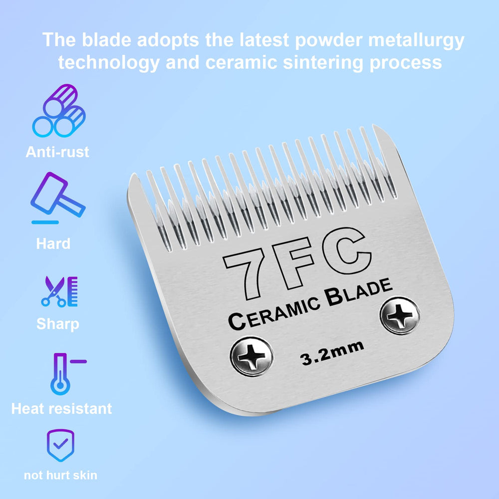 DODAER 7FC blade closeup reveals a sharp edge for precise trims