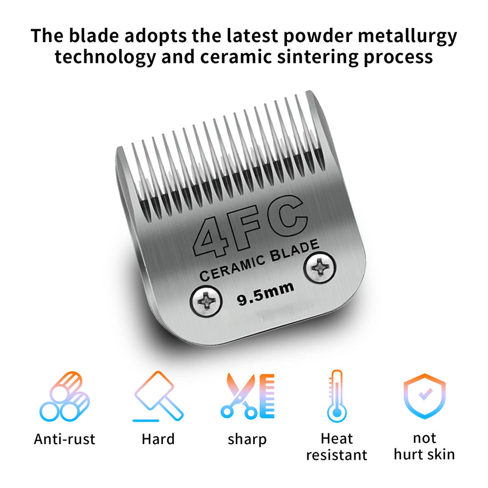 DODAER ceramic titanium-coated blade shows smoother cuts and durability.