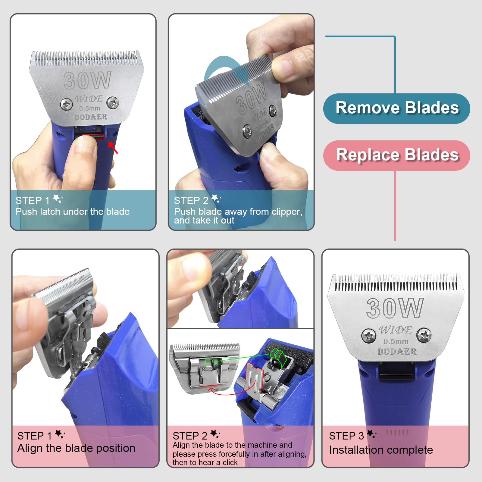 DODAER cleaning and maintenance tips image for blade care