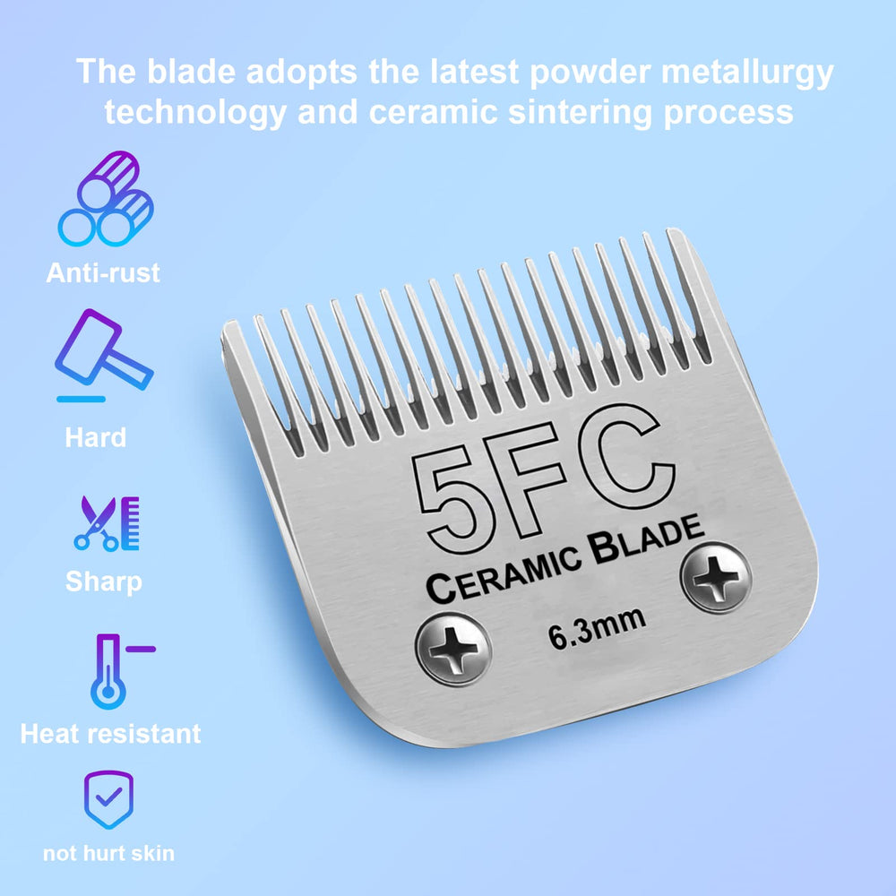 DODAER blade fits Andis, Oster, Wahl for versatile grooming