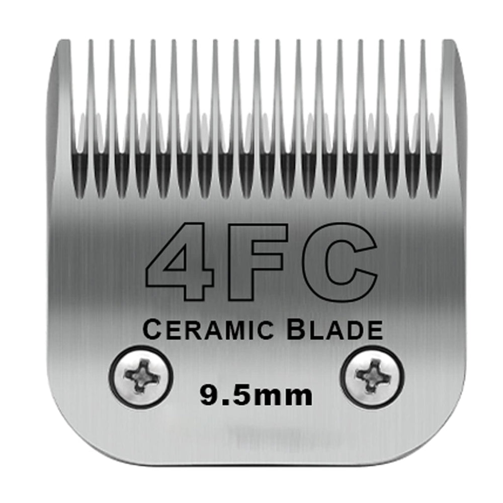 DODAER 4FC blade close-up showing precise 9.5mm cut for clean grooming