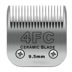 DODAER 4FC blade close-up showing precise 9.5mm cut for clean grooming