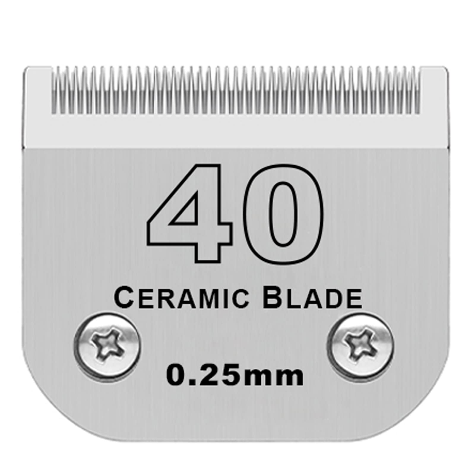 DODAER detachable ceramic blade close-up for precise pet trimming