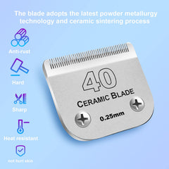 DODAER 40# blade with 0.25mm cut length close-up