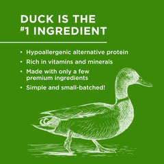 Dog Delights Chewy Duck Sticks whole-stick presentation supports intuitive feeding and training reinforcement.