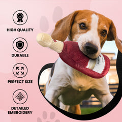 Dog Diggin Designs Libation Station Happy Hour play invites nip, shake and toss.