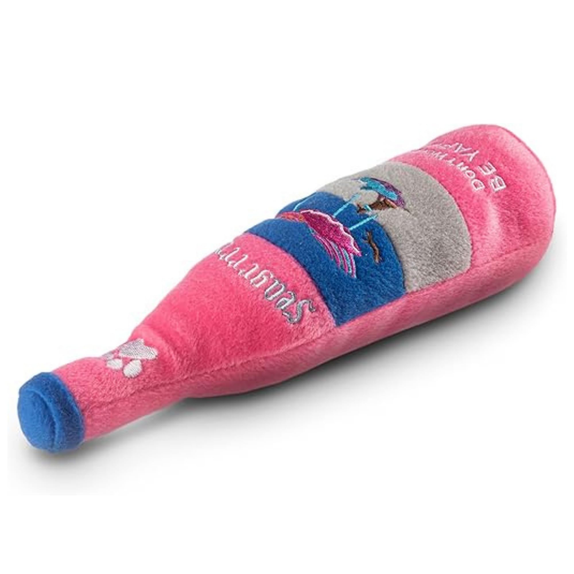 Dog Diggin Designs Libation Station plush exterior for soft, cuddly play sessions.