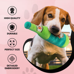 Dog Diggin Designs Libation Station toy squeaky-core delivers engaging sounds for interactive games.