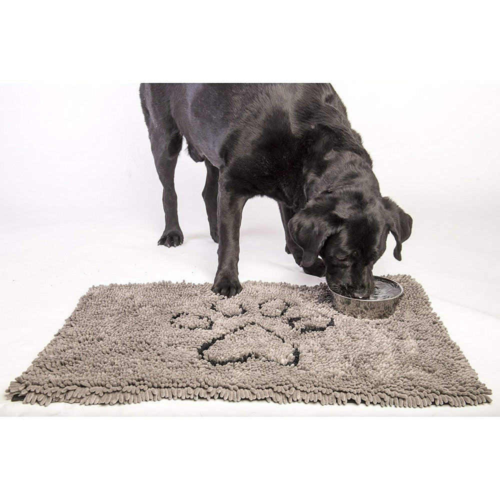 Dog Gone Smart Dirty Dog Doormat rapid dry illustration highlights fast drying