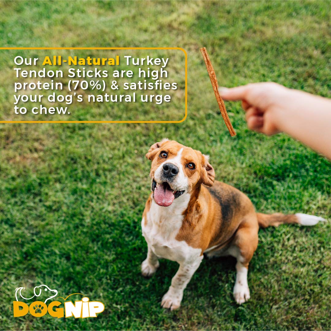 Dog Nip Gobble bag contents show 22-25 pieces for long-lasting snacks.