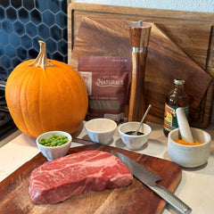 Dog Treat Naturals beef-pumpkin sticks in hand for quick training rewards and bonding.