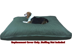 Dogbed4less denim edge stitching close-up illustrating reinforced seams for durability