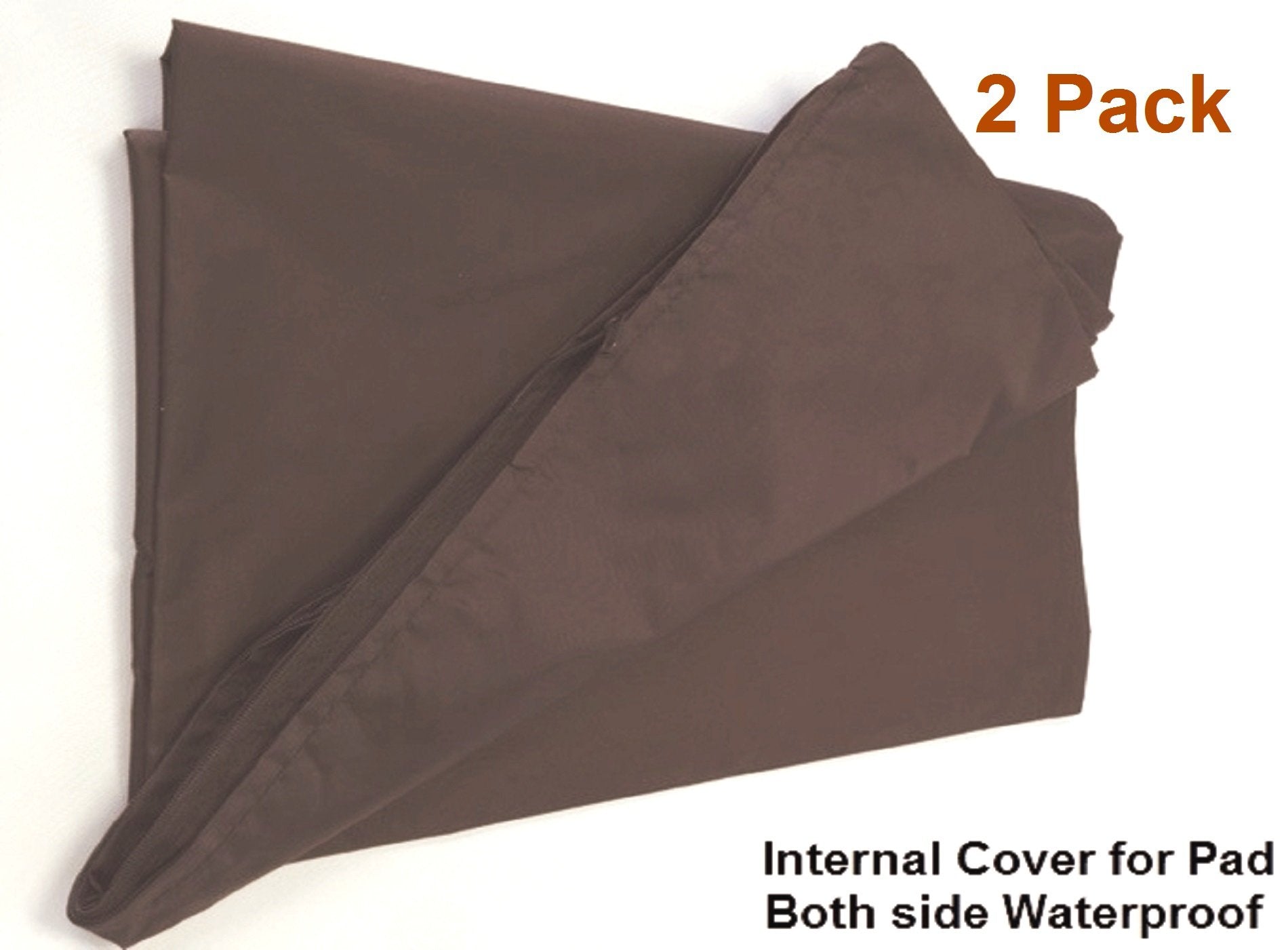Dogbed4less internal zipper detail waterproof liner guards against leaks