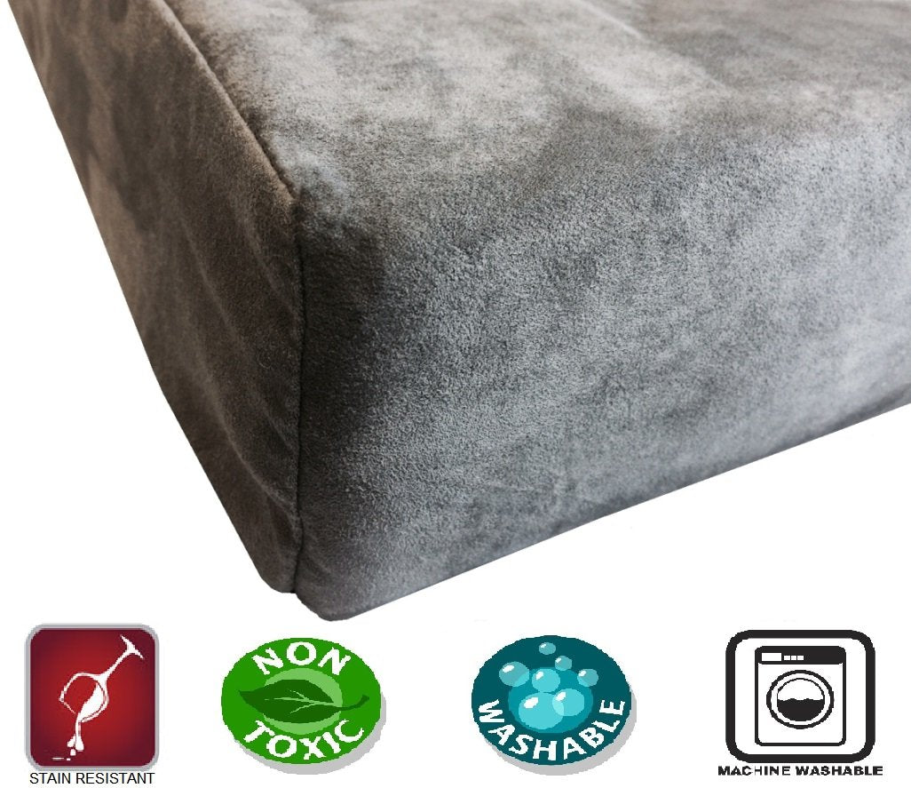 Dogbed4less waterproof inner cover zipper for easy cleaning and protection