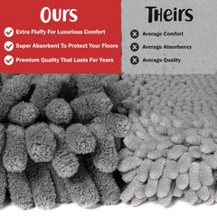 DogBuddy absorption-technology-closeup shows microfiber action for muddy paw cleanups.
