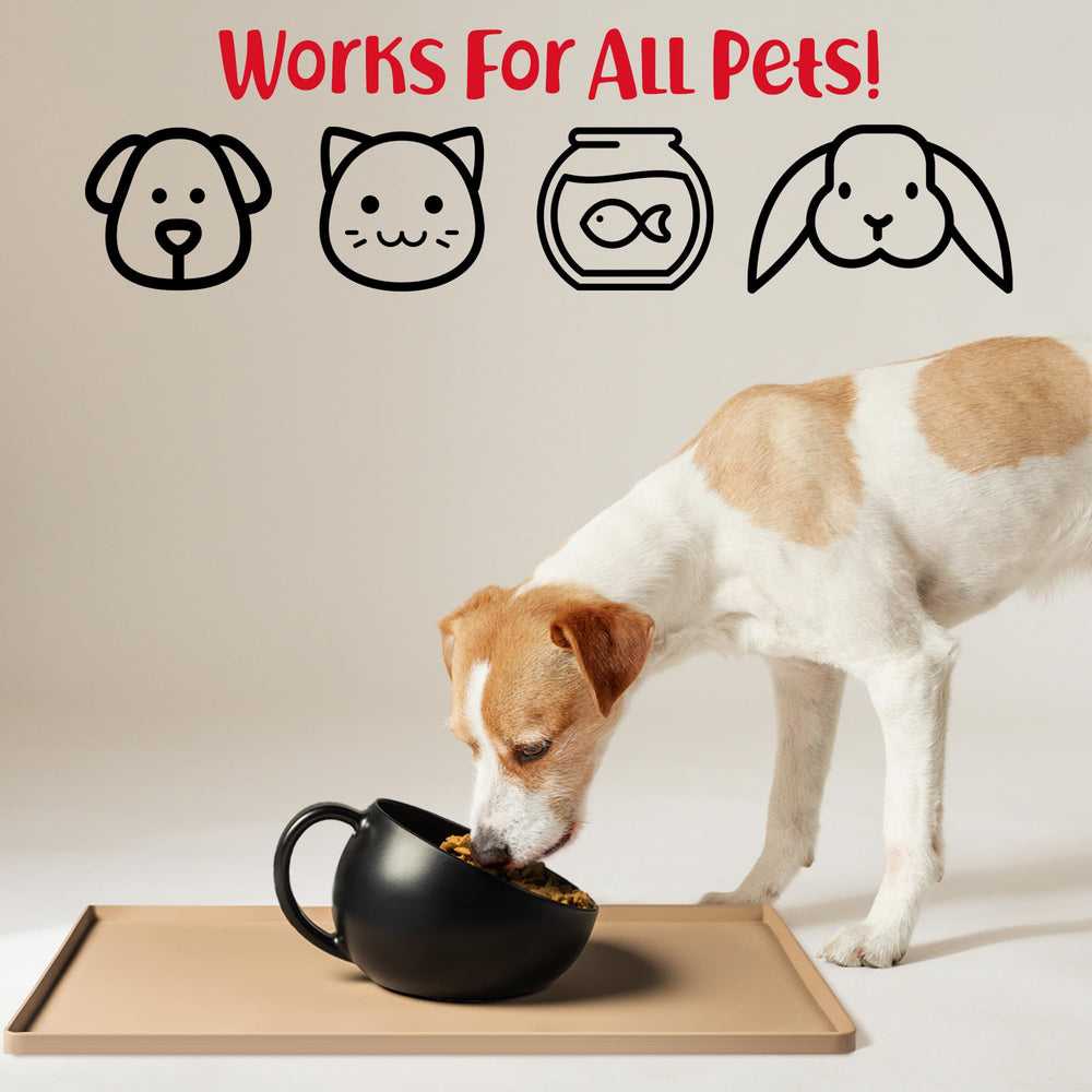 DogBuddy large 24x16 mat fits medium to large dogs and multi-pet spaces